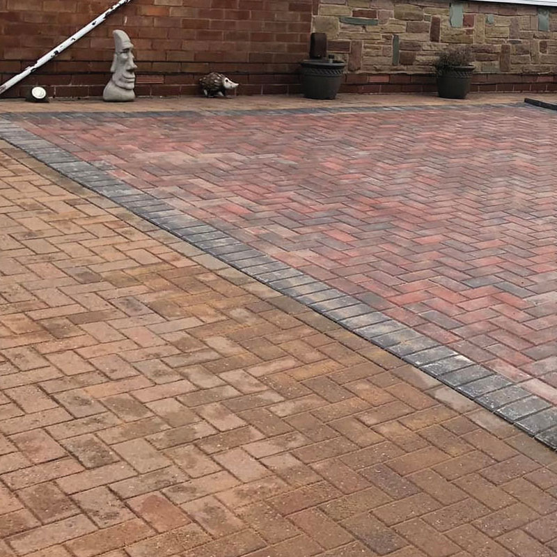 image of block paving contractor in Biddulph