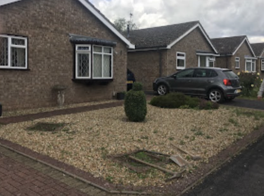 gravel driveway completed in Stoke on Trent