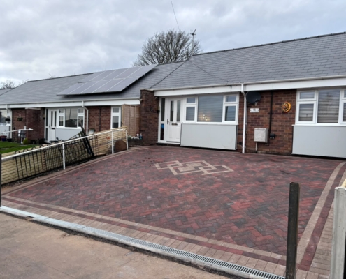 block-paving-Keele block paving driveway completed in Keele